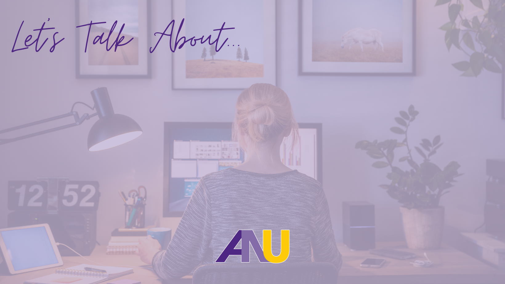 ANU's blog tackles the topic of working from home